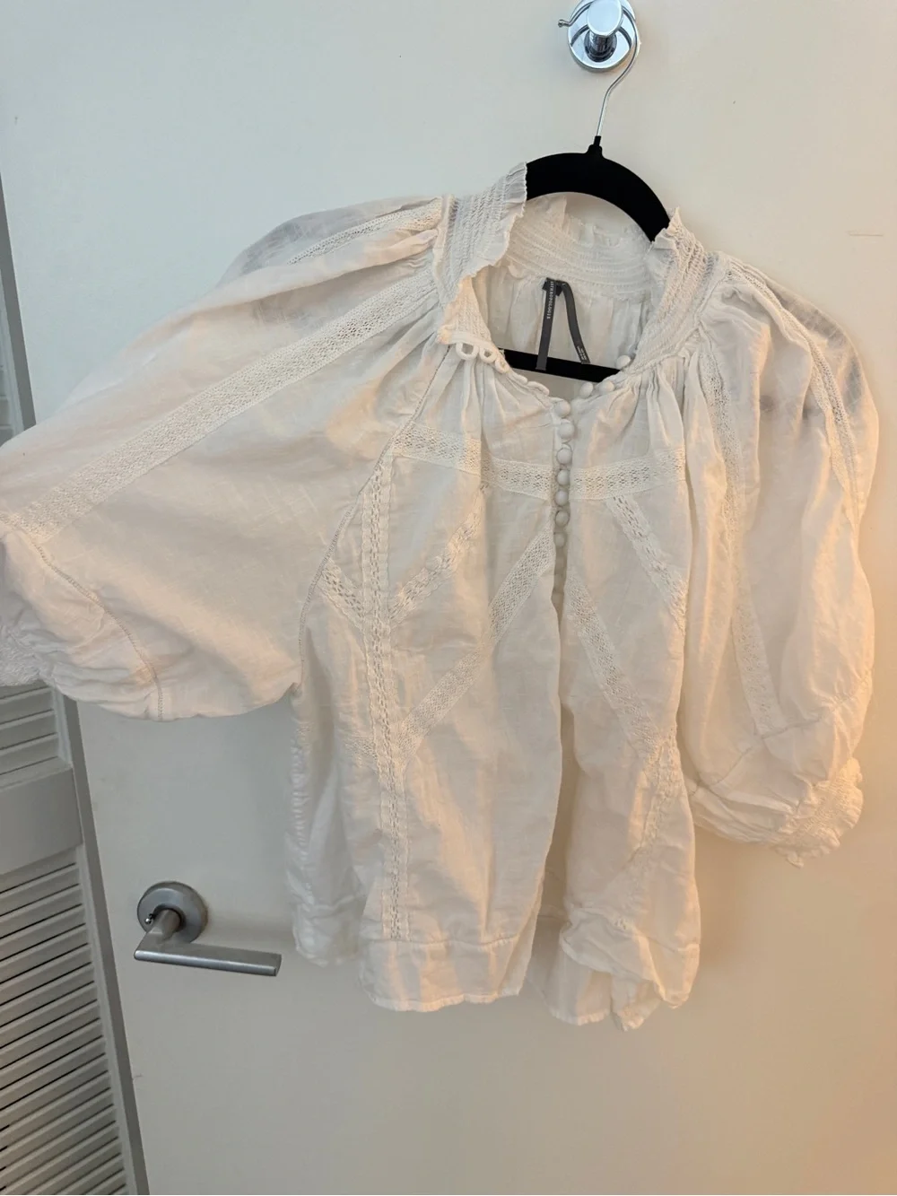 Anthropologie lace trim